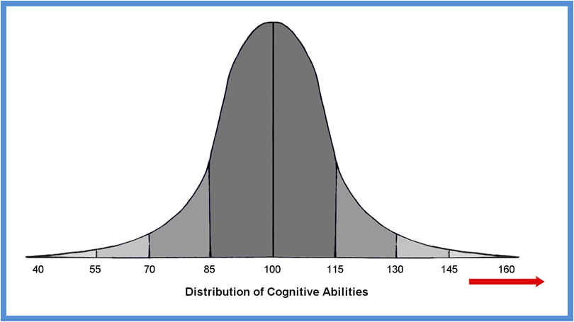 highly gifted iq range